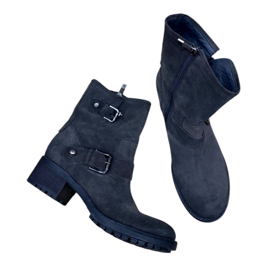 Boots Ankle Heels By Blondo In Black, Size:8.5