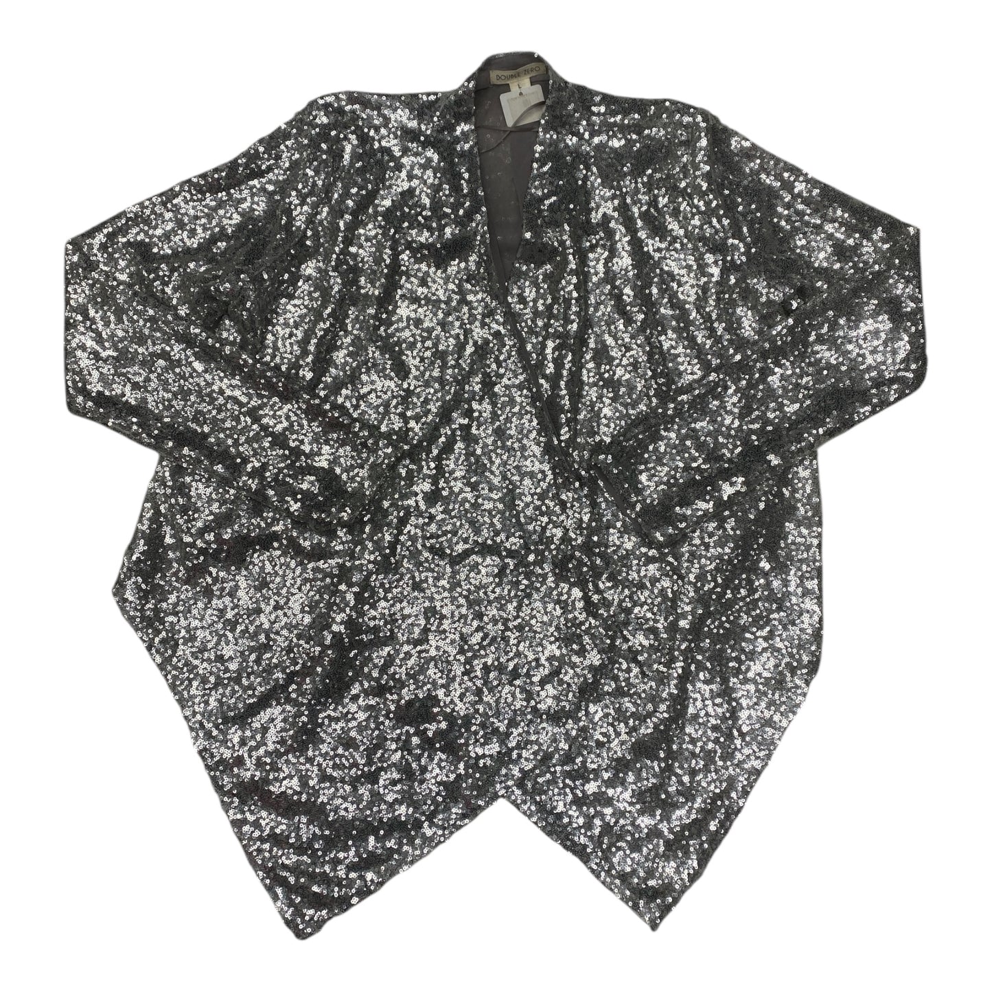 Blazer By Double Zero In Silver, Size:L
