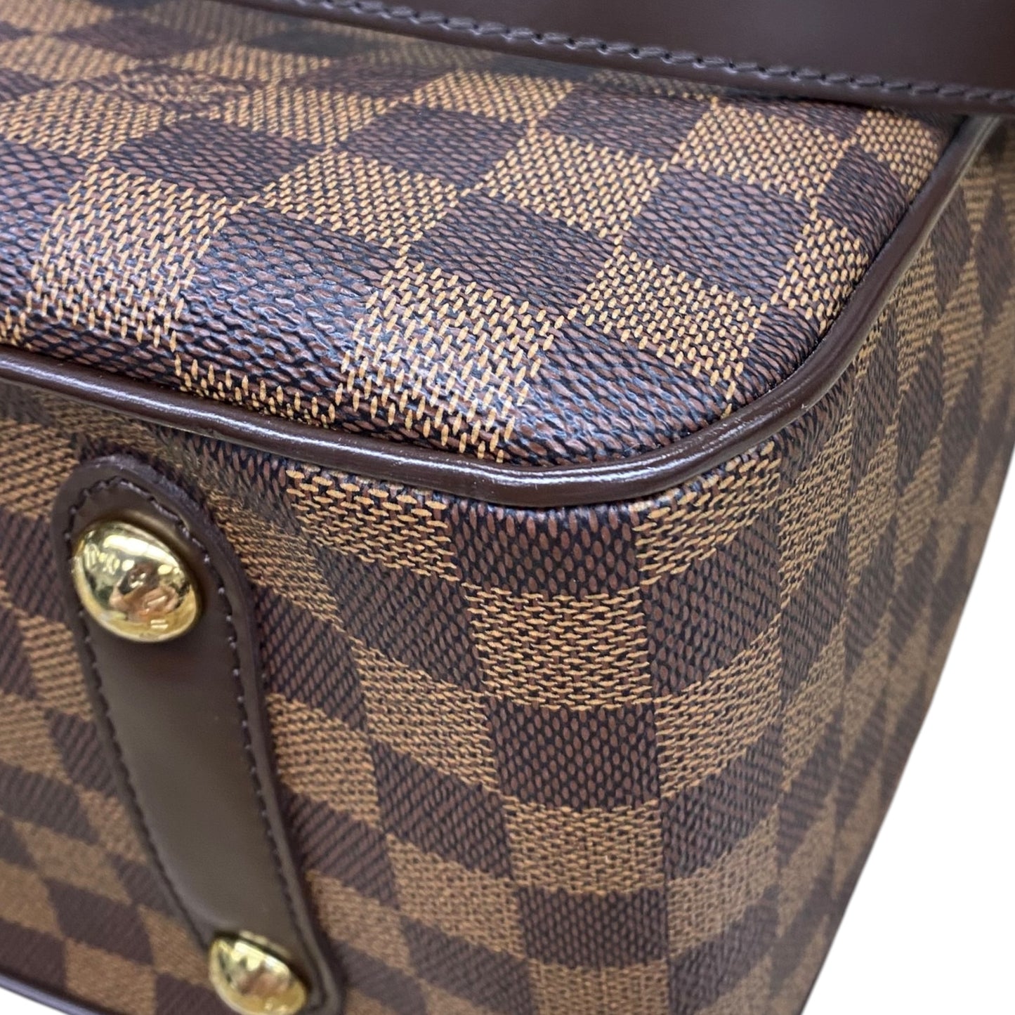 Handbag Luxury Designer By Louis Vuitton In Brown, Size:Medium