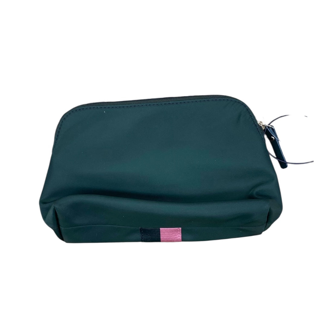 Makeup Bag Designer By Kate Spade In Green & Pink, Size:Medium