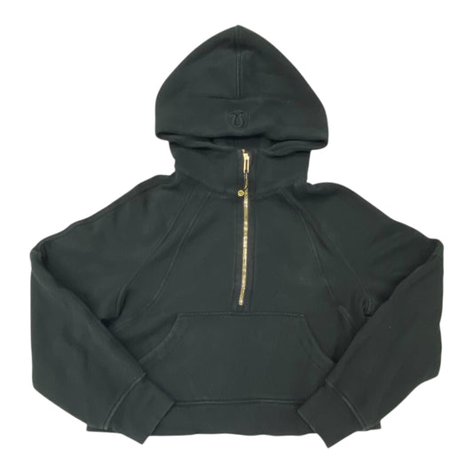 Athletic Sweatshirt Hoodie By Lululemon In Black, Size:Xs