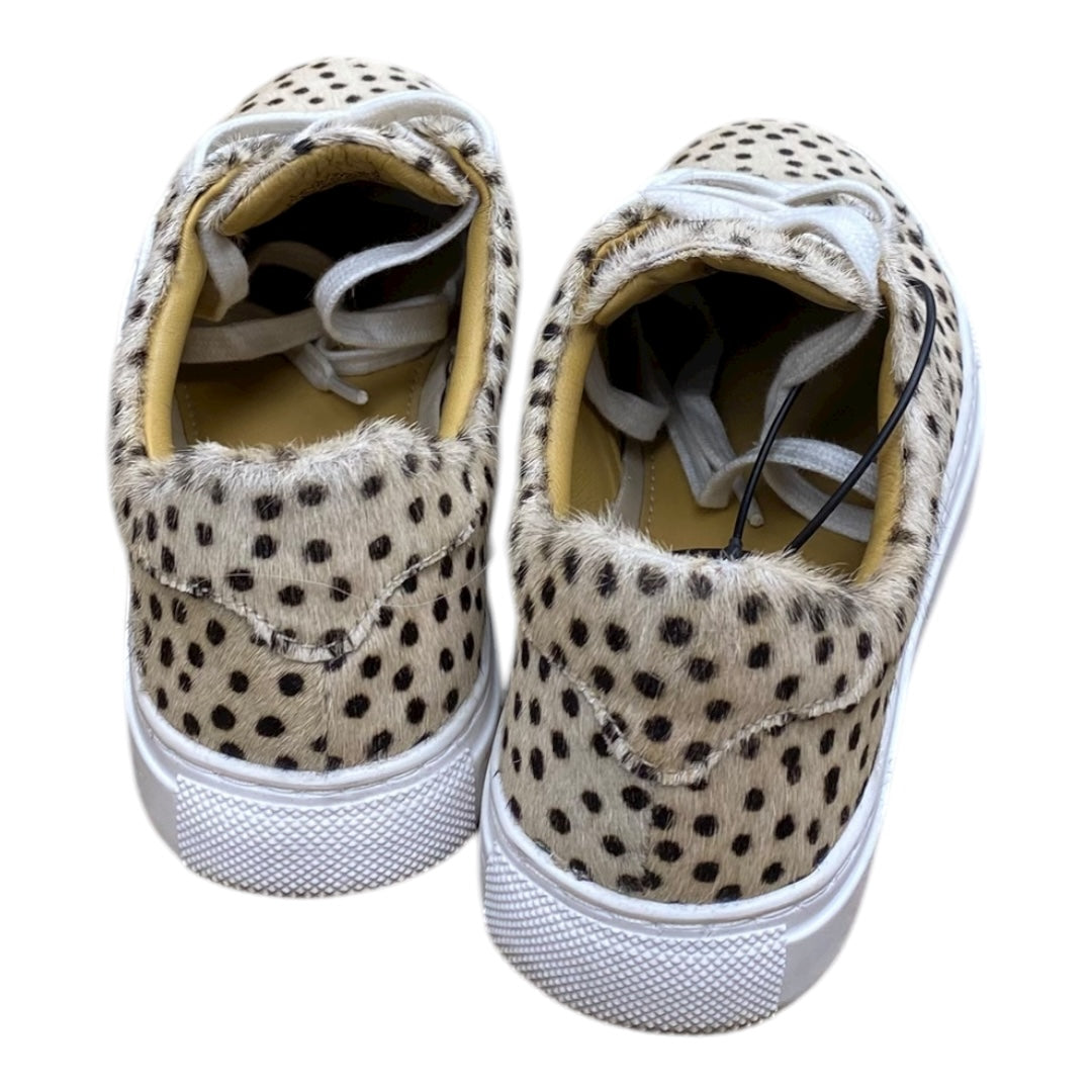 Shoes Sneakers By Diba In Animal Print, Size:7.5