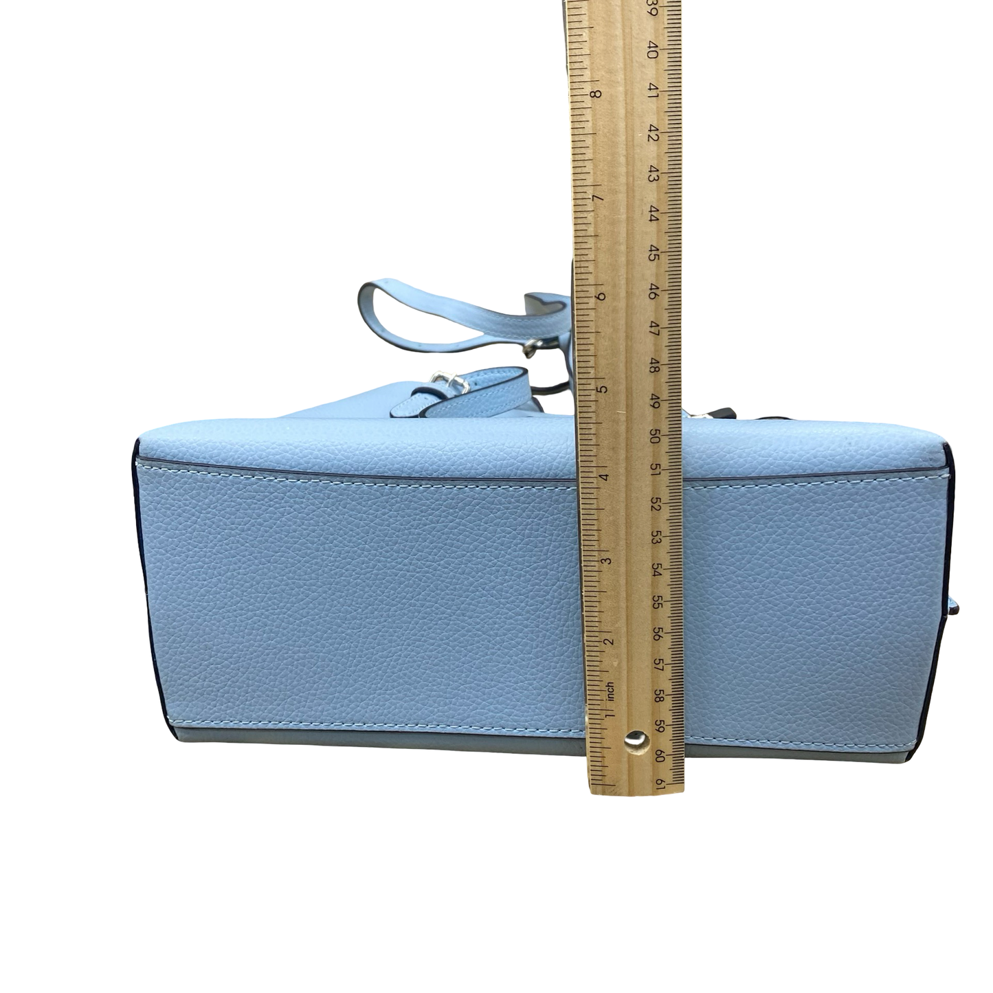 Handbag Designer By Coach In Blue, Size:Small