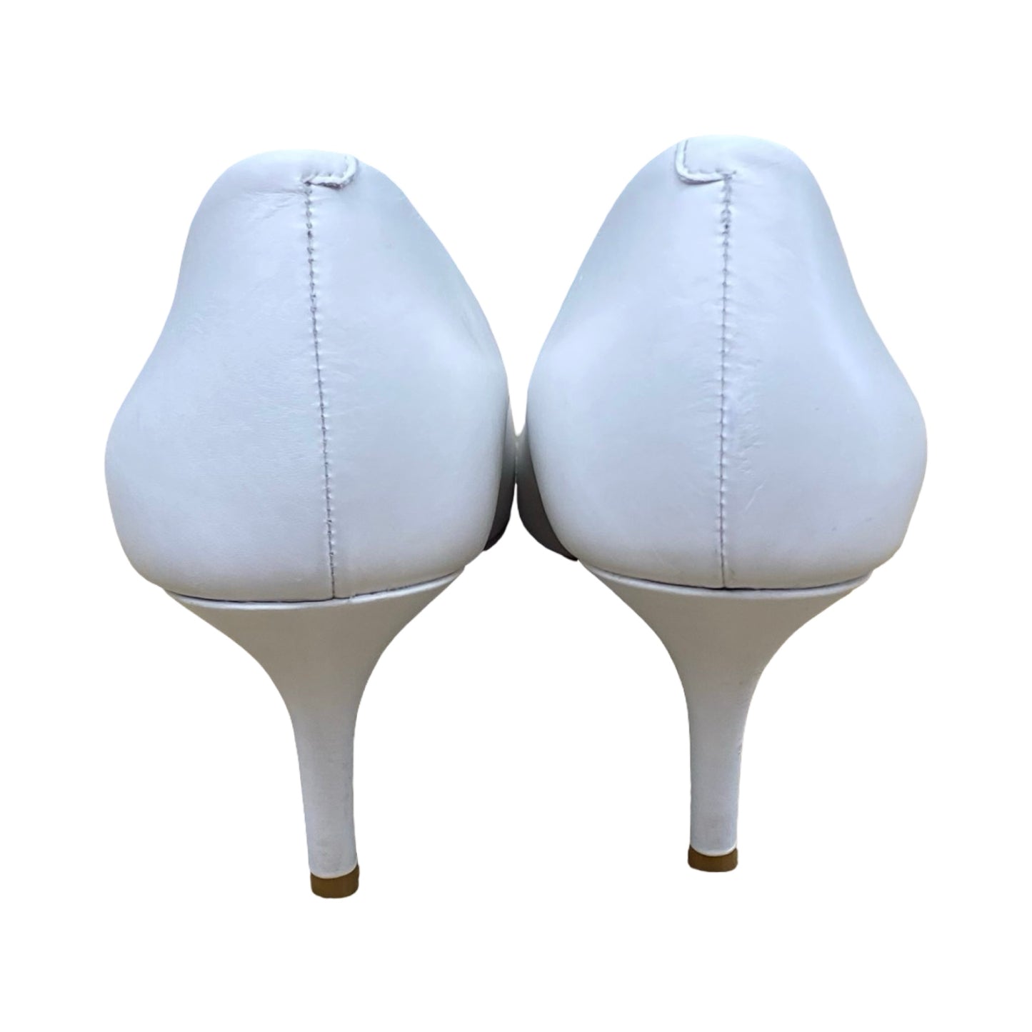 Shoes Heels Kitten By Cole-Haan In White, Size:8.5