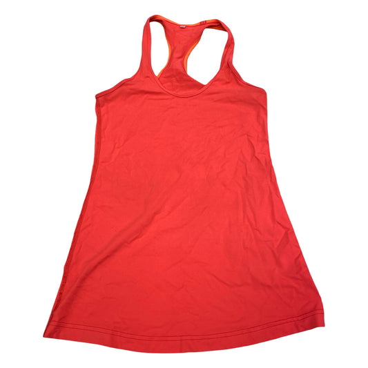 Athletic Tank Top By Lululemon In Red, Size:6