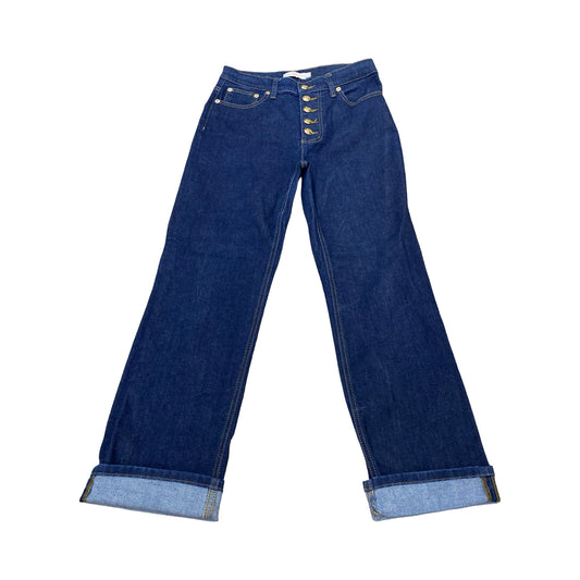 Jeans Designer By Tory Burch In Blue Denim, Size:4