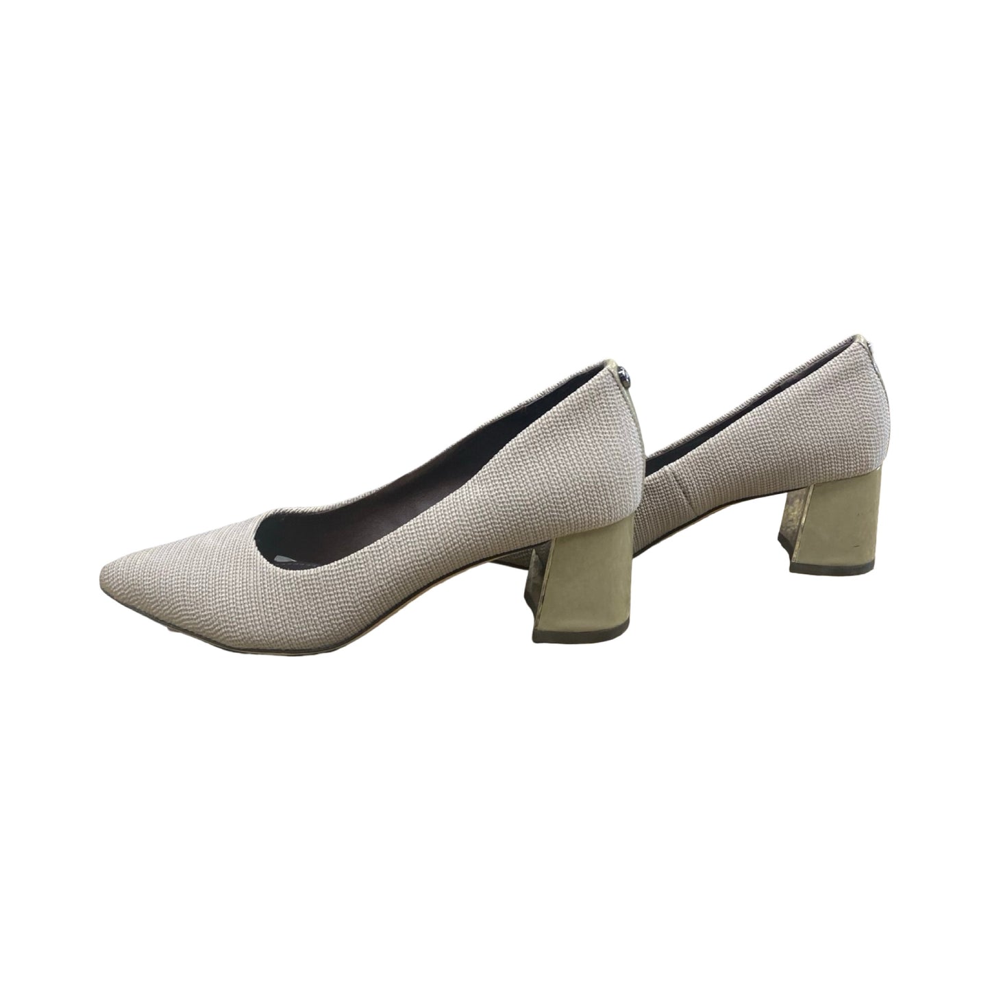 Shoes Heels Block By Donald Pliner In Grey, Size:6