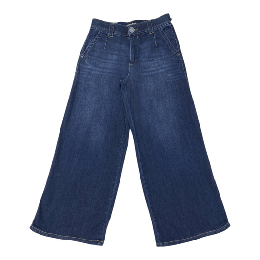 Jeans Wide Leg By Cmc In Blue Denim, Size:4