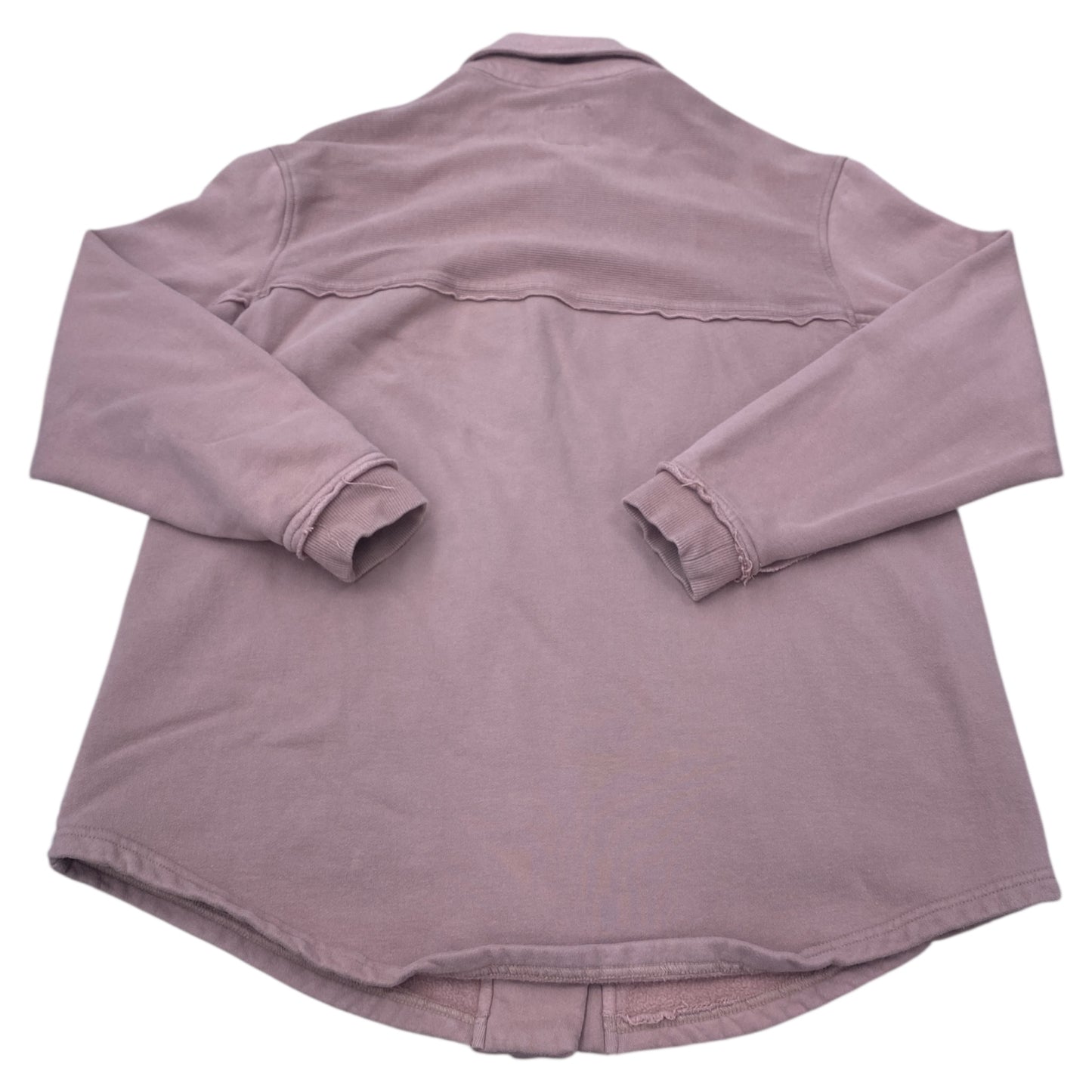 Jacket Shirt By Gentle Fawn In Pink, Size:S