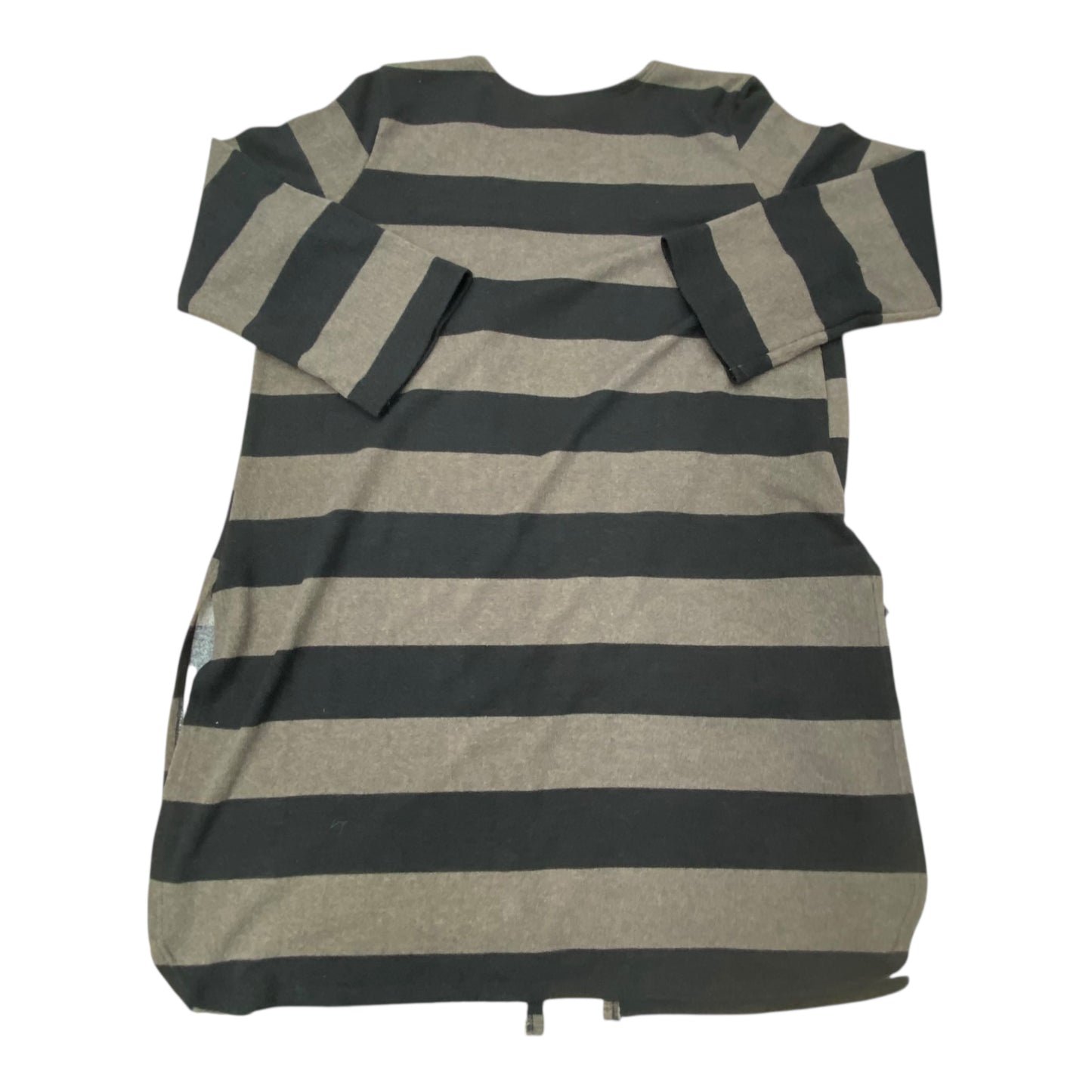 Sweater Cardigan By Heimish Usa In Striped Pattern, Size:Xl