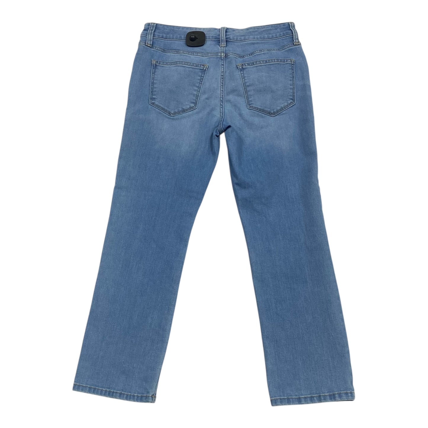 Jeans Straight By St Johns Bay In Blue Denim, Size:4