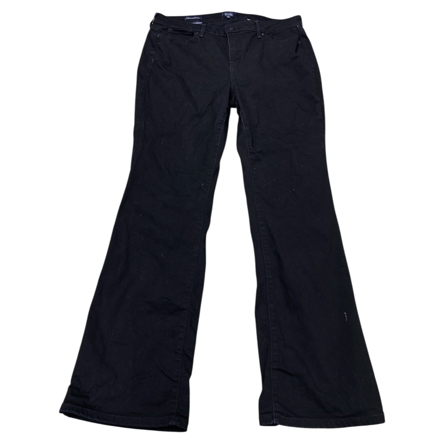 Jeans Boot Cut By Not Your Daughters Jeans In Black, Size:16
