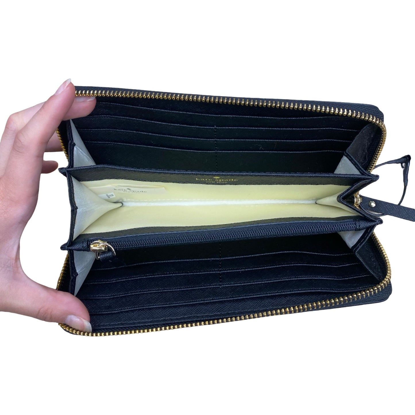 Wallet Designer By Kate Spade In Black, Size:Large