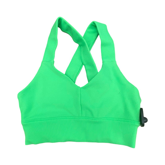 Athletic Bra By Alo In Green, Size:S
