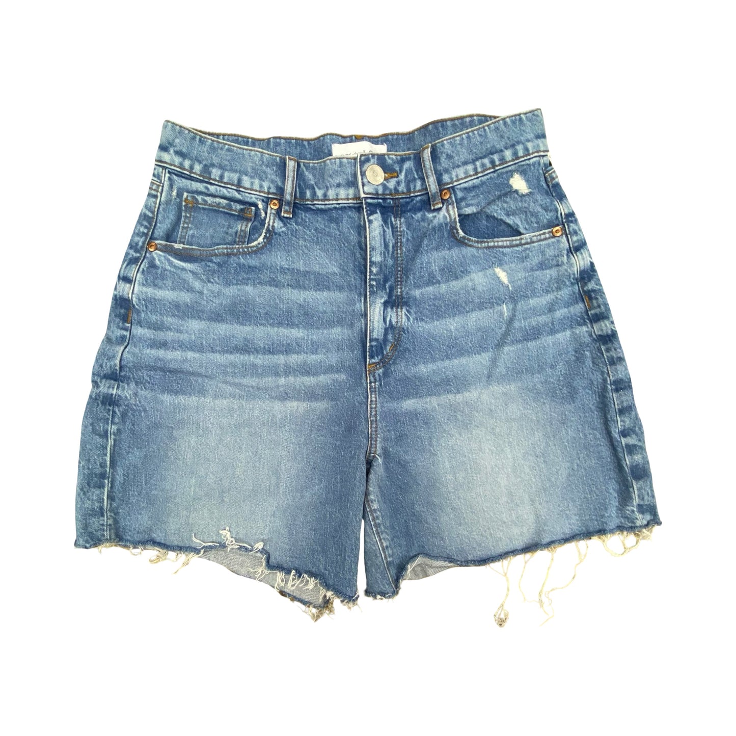 Shorts By Loft In Blue Denim, Size:4