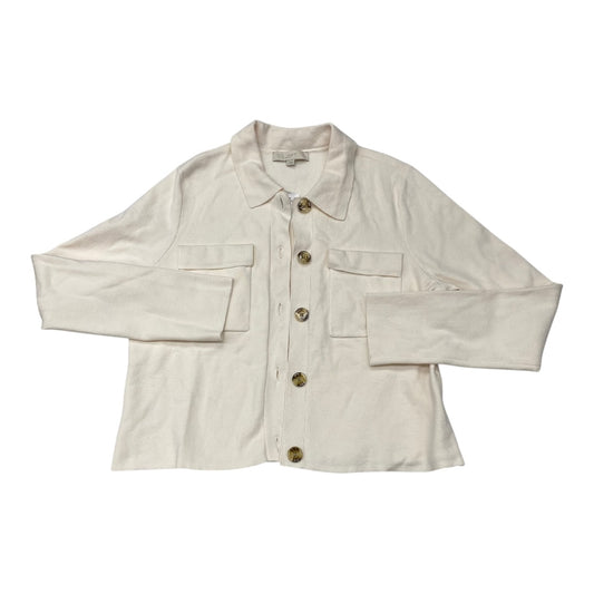 Blazer By Loft In Cream, Size:L