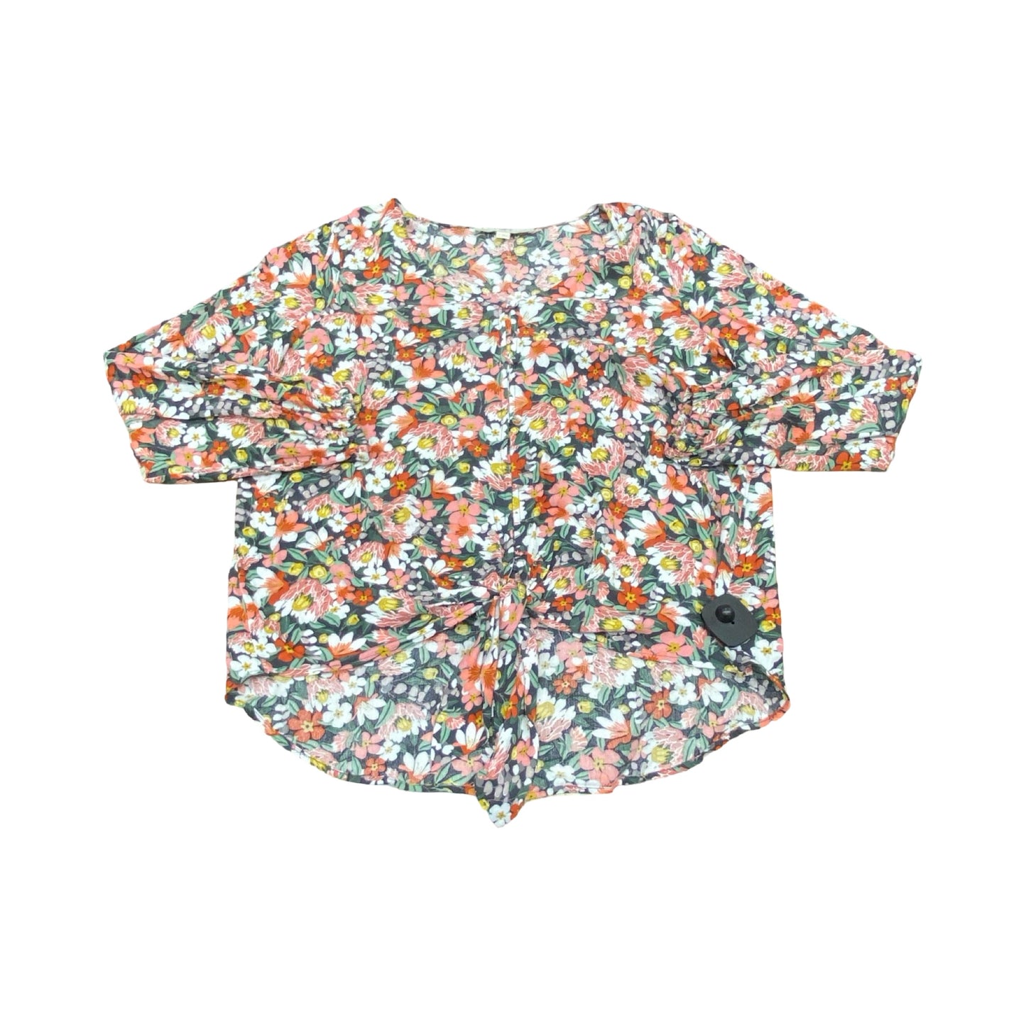 Top Ls By Loft In Floral Print, Size:M