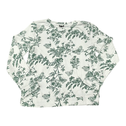 Top Ls By Talbots In Green & White, Size:M