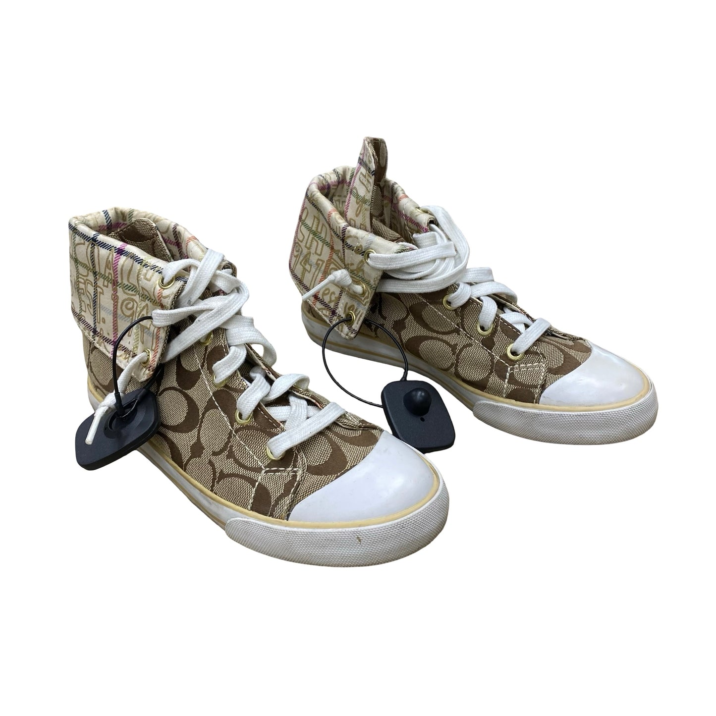 Shoes Designer By Coach In Brown, Size:6