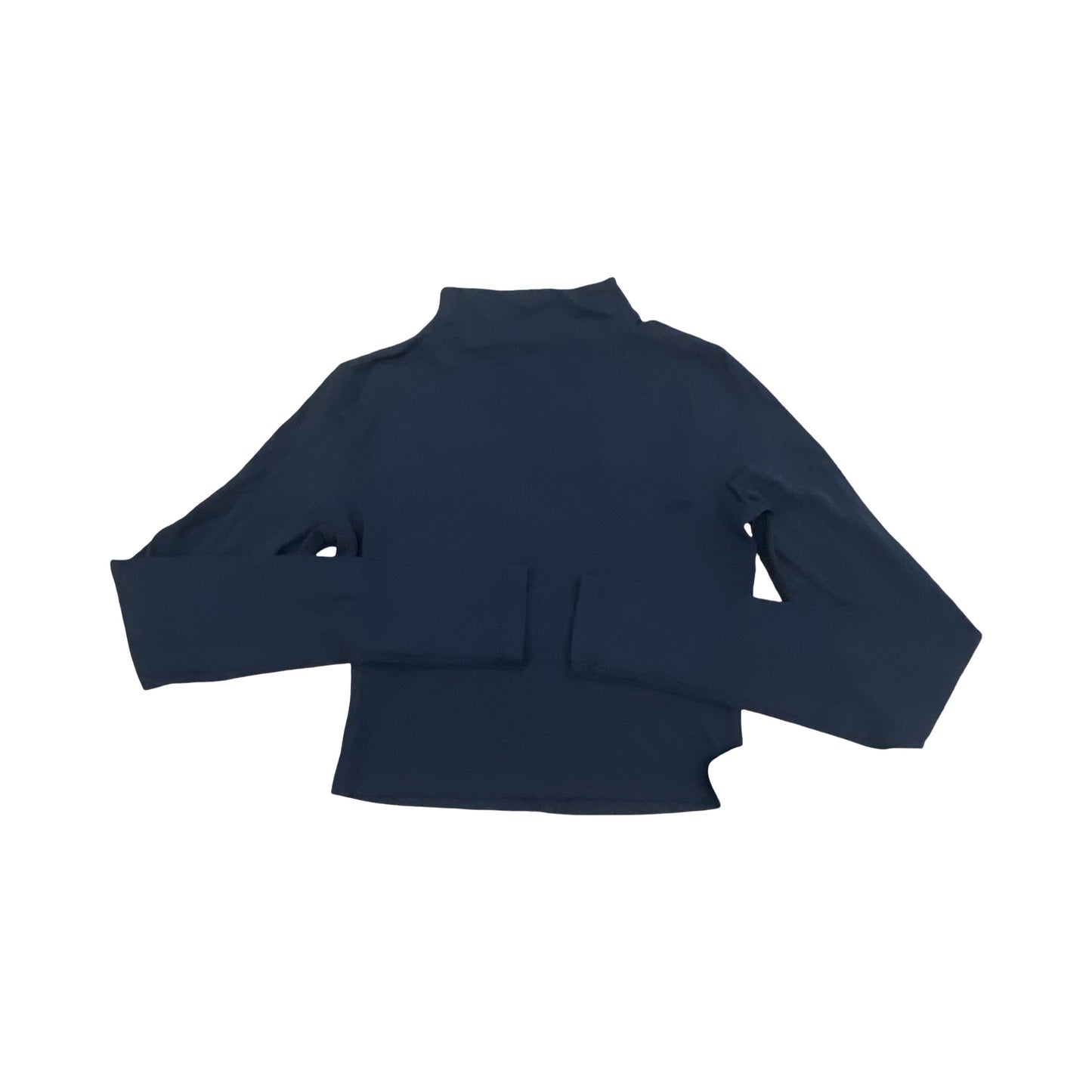 Athletic Top Ls Collar By Lululemon In Black, Size:Xs