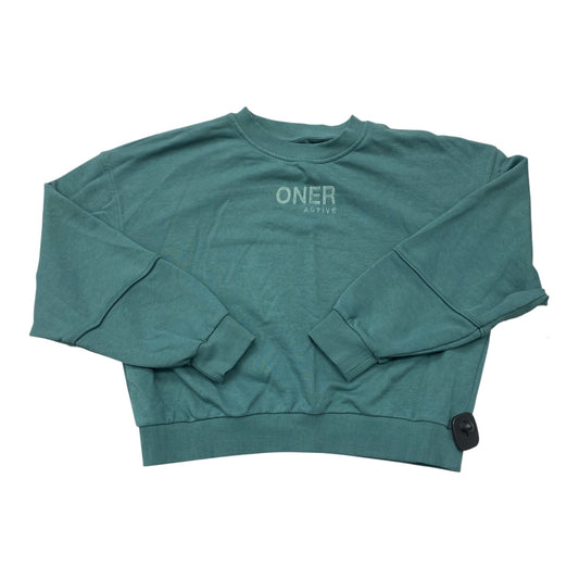 Athletic Sweatshirt Crewneck By Cmc In Blue, Size:S