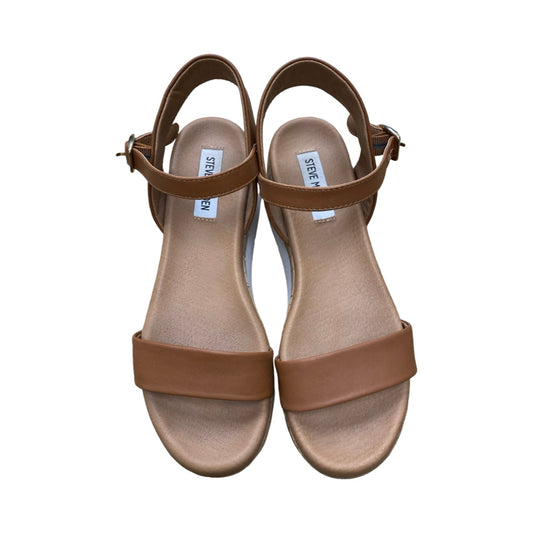 Shoes Flats By Steve Madden In Brown, Size:7