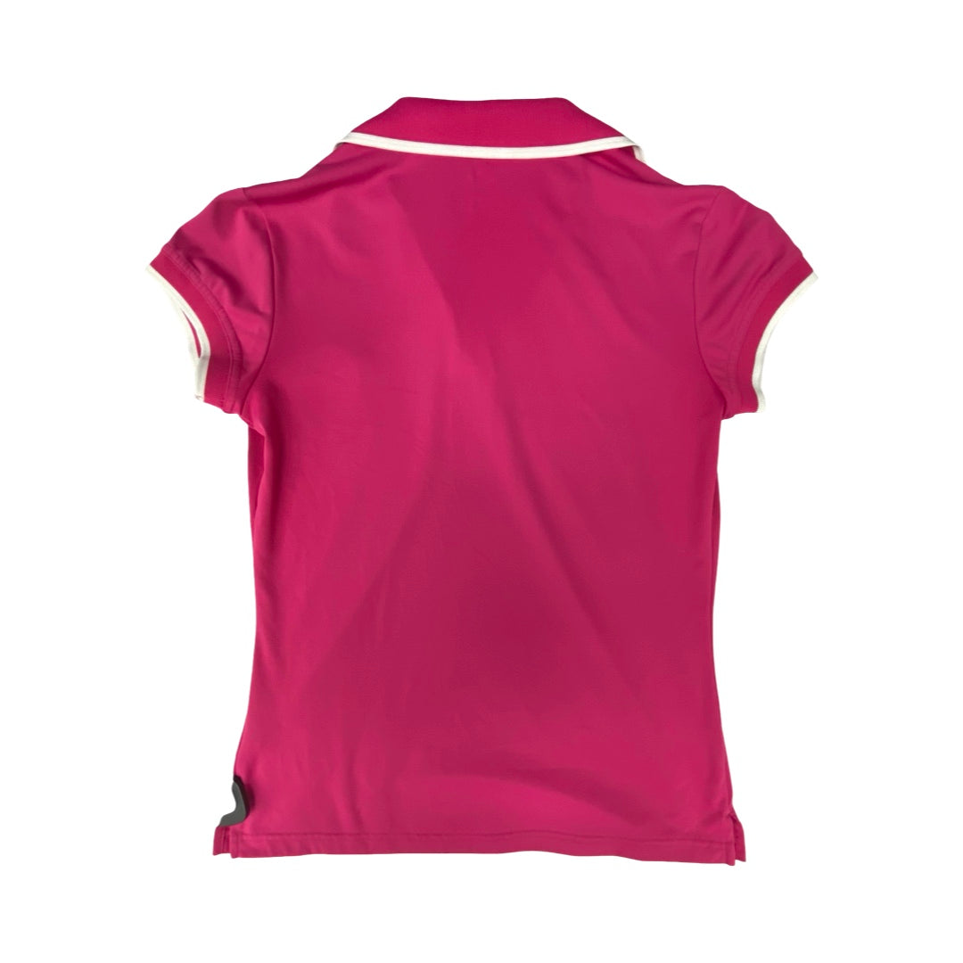 Athletic Top Ss By Adidas In Pink, Size:S