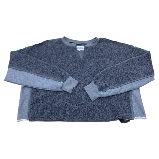 Sweatshirt Crewneck By Gemsbymadeline In Grey, Size:M