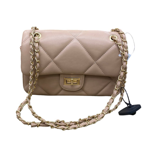 Handbag By Clothes Mentor In Tan, Size:Medium