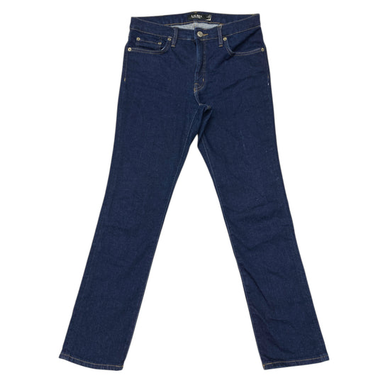 Jeans Straight By Lauren By Ralph Lauren In Blue, Size:6