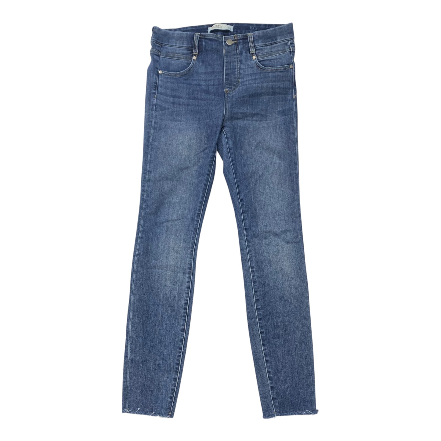 Jeans Skinny By Liverpool In Blue Denim, Size:4