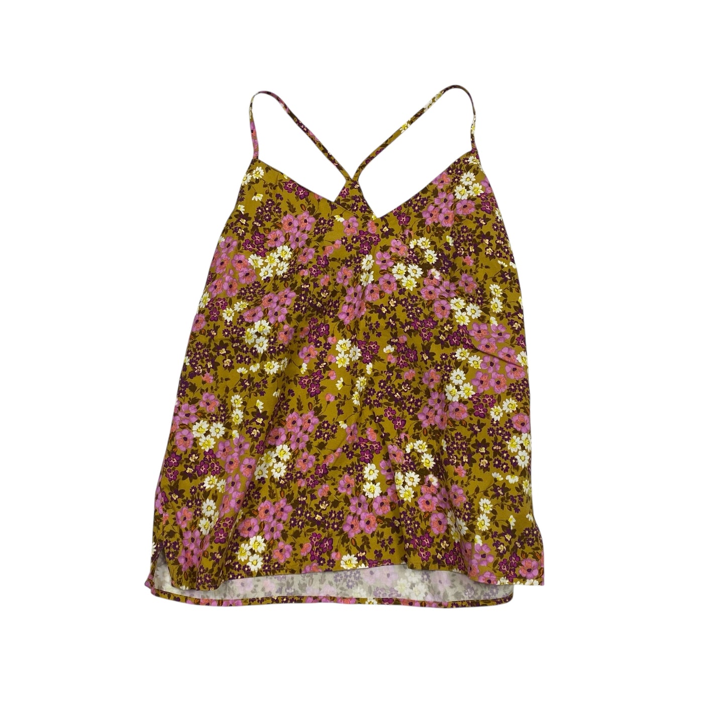 Top Sleeveless By Kut In Floral Print, Size:L