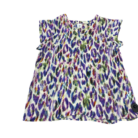 Top Sleeveless By Cabi In Multi, Size:Xl