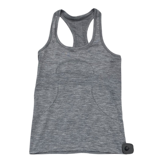 Athletic Tank Top By Lululemon In Grey, Size:6