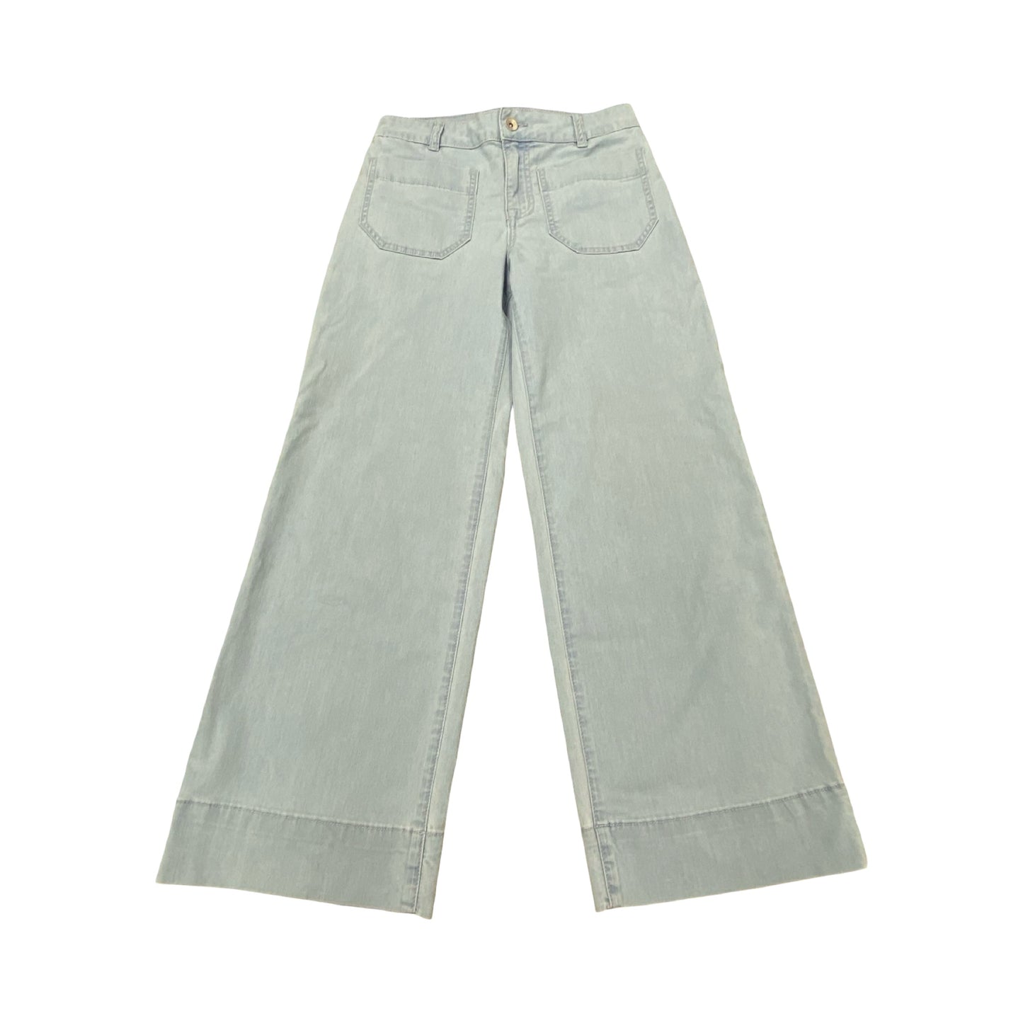 Pants Wide Leg By Sanctuary In Blue Denim, Size:0