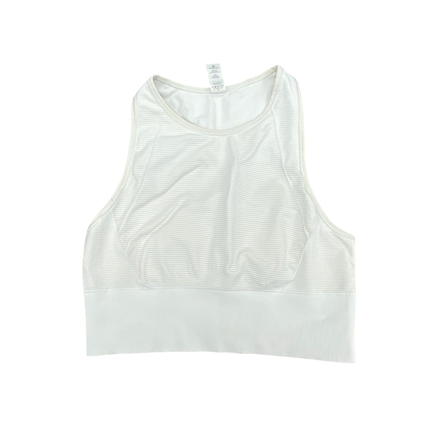Athletic Bra By Lululemon In Cream, Size:8