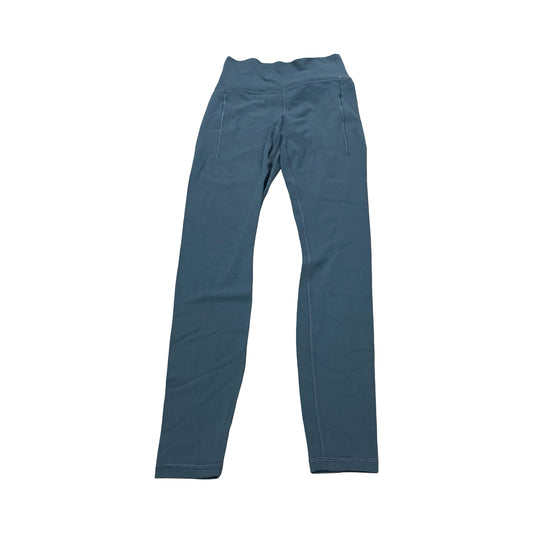 Athletic Leggings By Athleta In Teal, Size:Xs