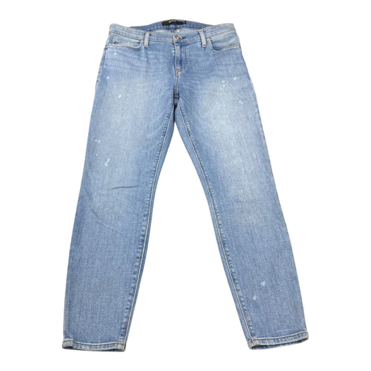 Jeans Skinny By Hudson In Blue Denim, Size:8