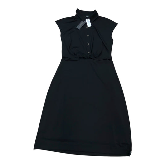 Dress Casual Midi By Banana Republic In Black, Size:S