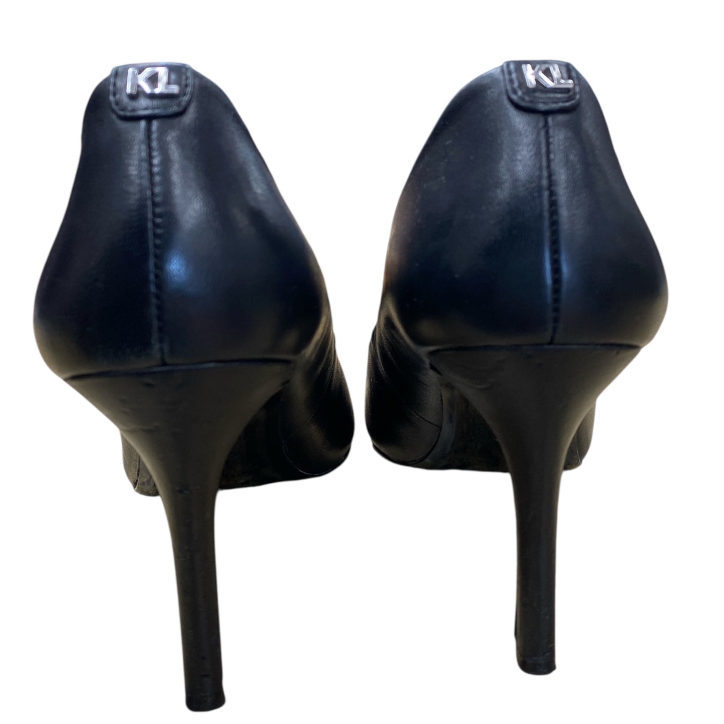 Shoes Designer By Karl Lagerfeld In Black, Size:8.5