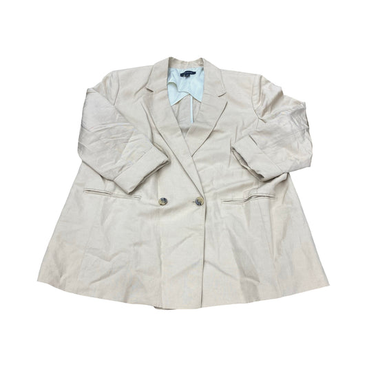 Blazer By Ann Taylor In Beige, Size:Xxl
