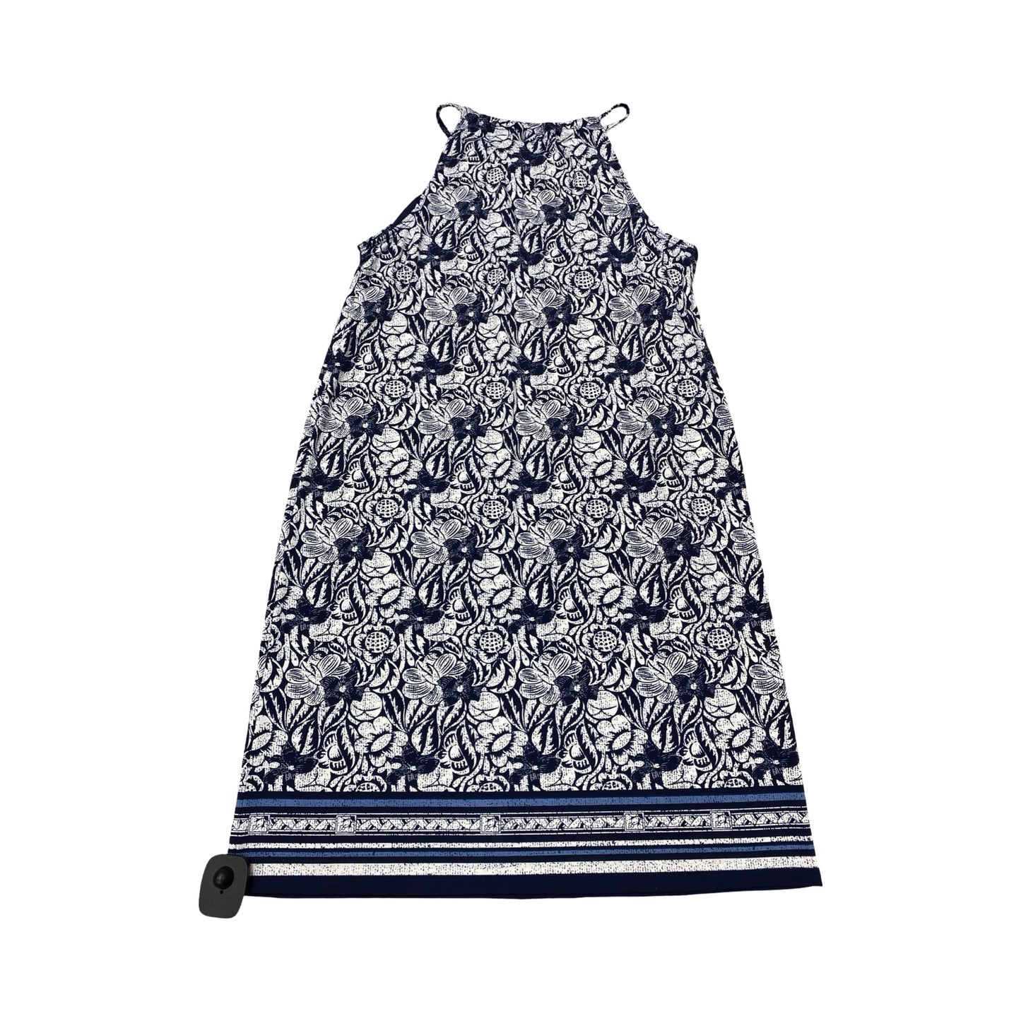 Dress Casual Short By Max Studio In Blue & White, Size:S