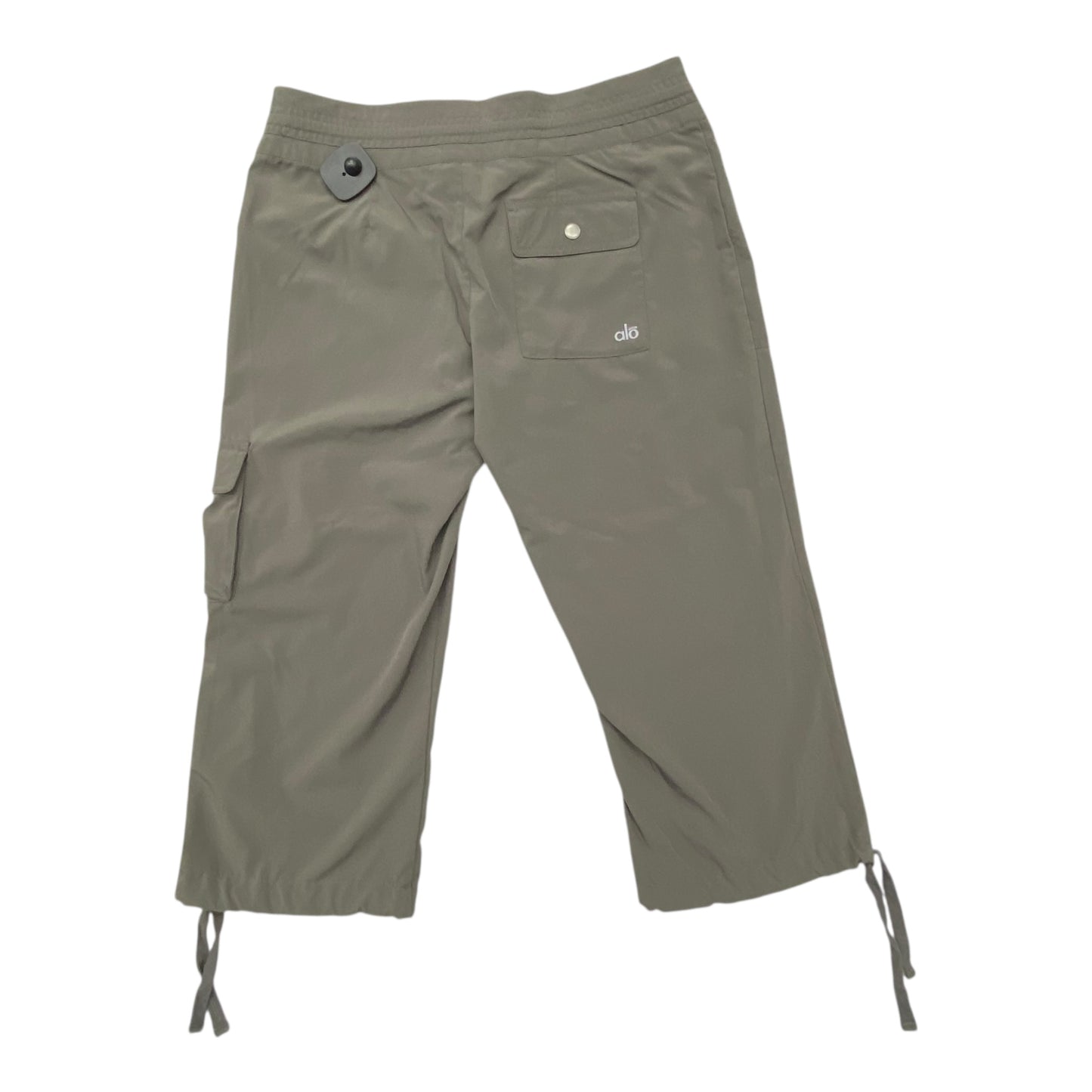 Athletic Capris By Alo In Grey, Size:S
