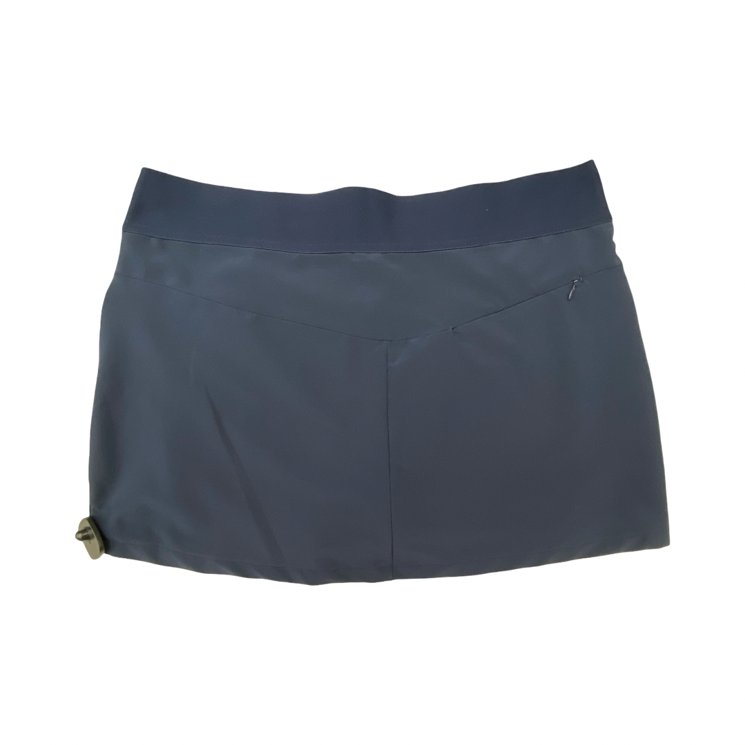 Athletic Skort By Greg Norman In Navy, Size:Xl