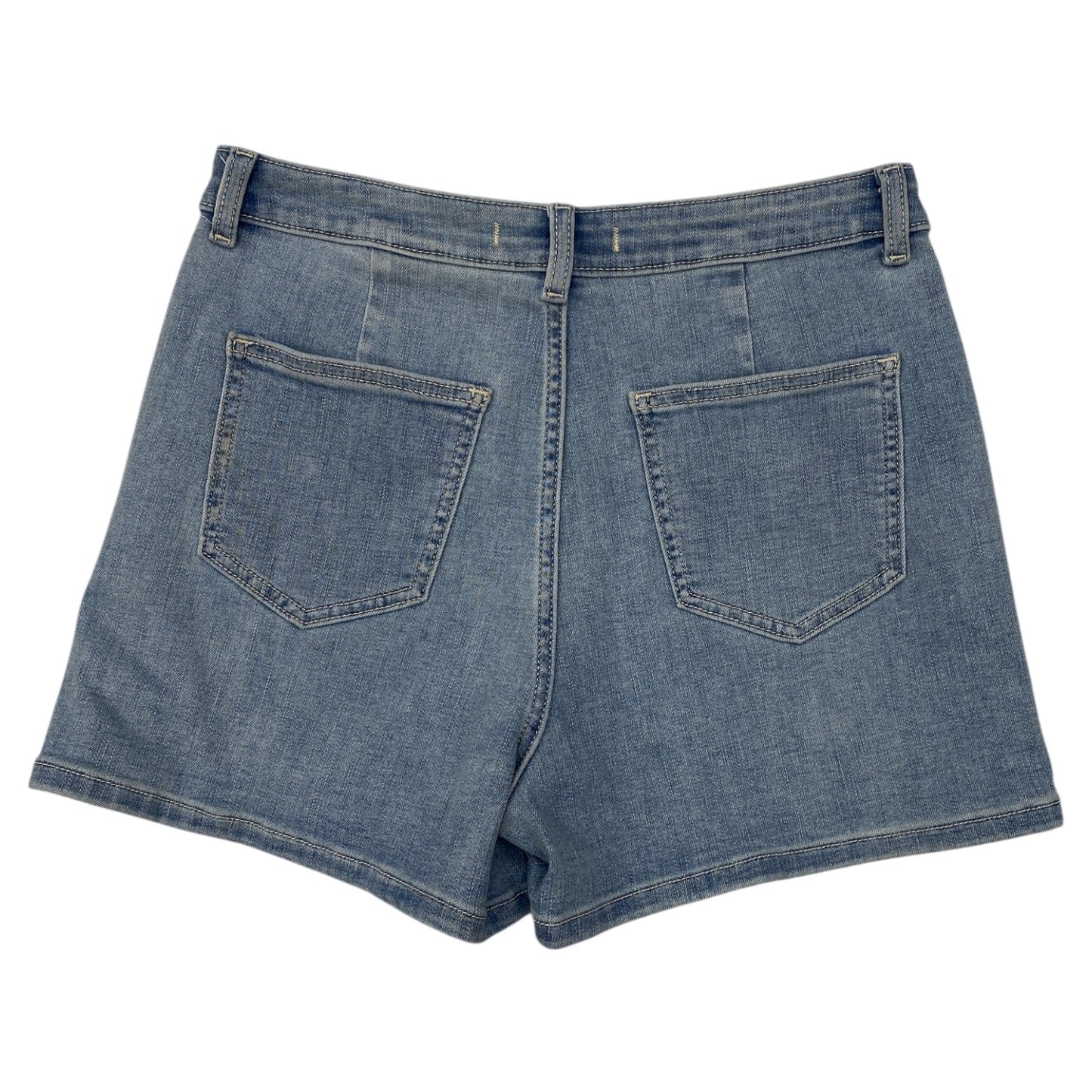 Skort By Eunina In Blue Denim, Size:M