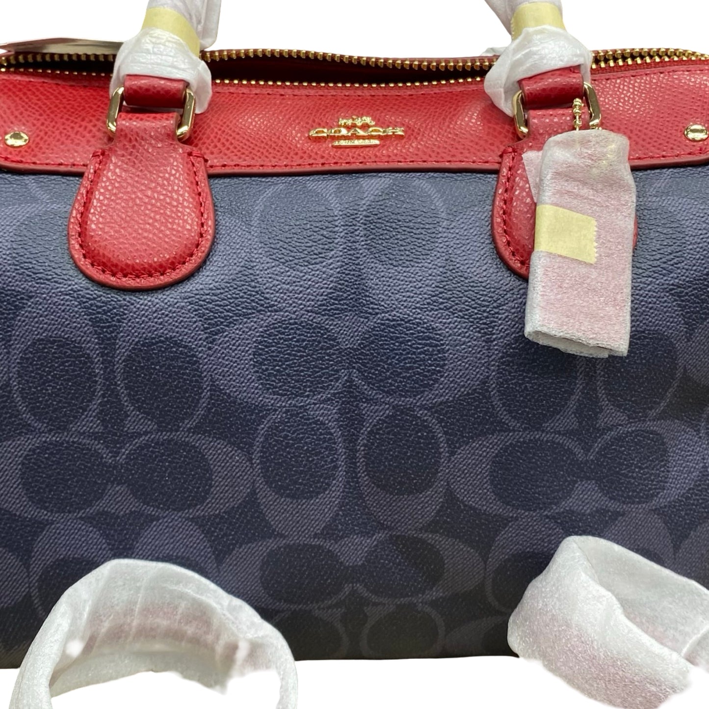 As is - a crease in front of the bag