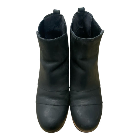 Boots Ankle Flats By Sorel In Black, Size:8