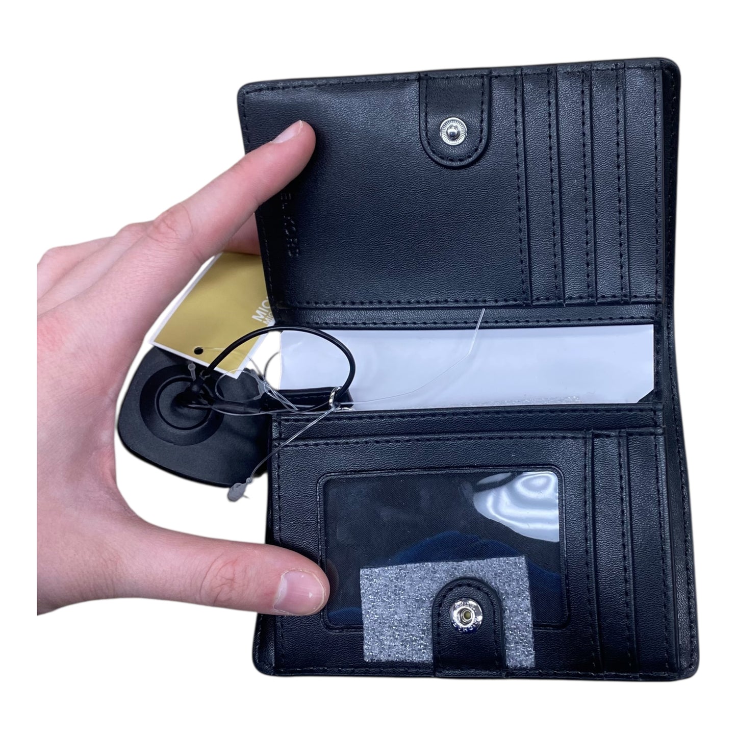 Wallet Designer By Michael Kors In Black, Size:Medium