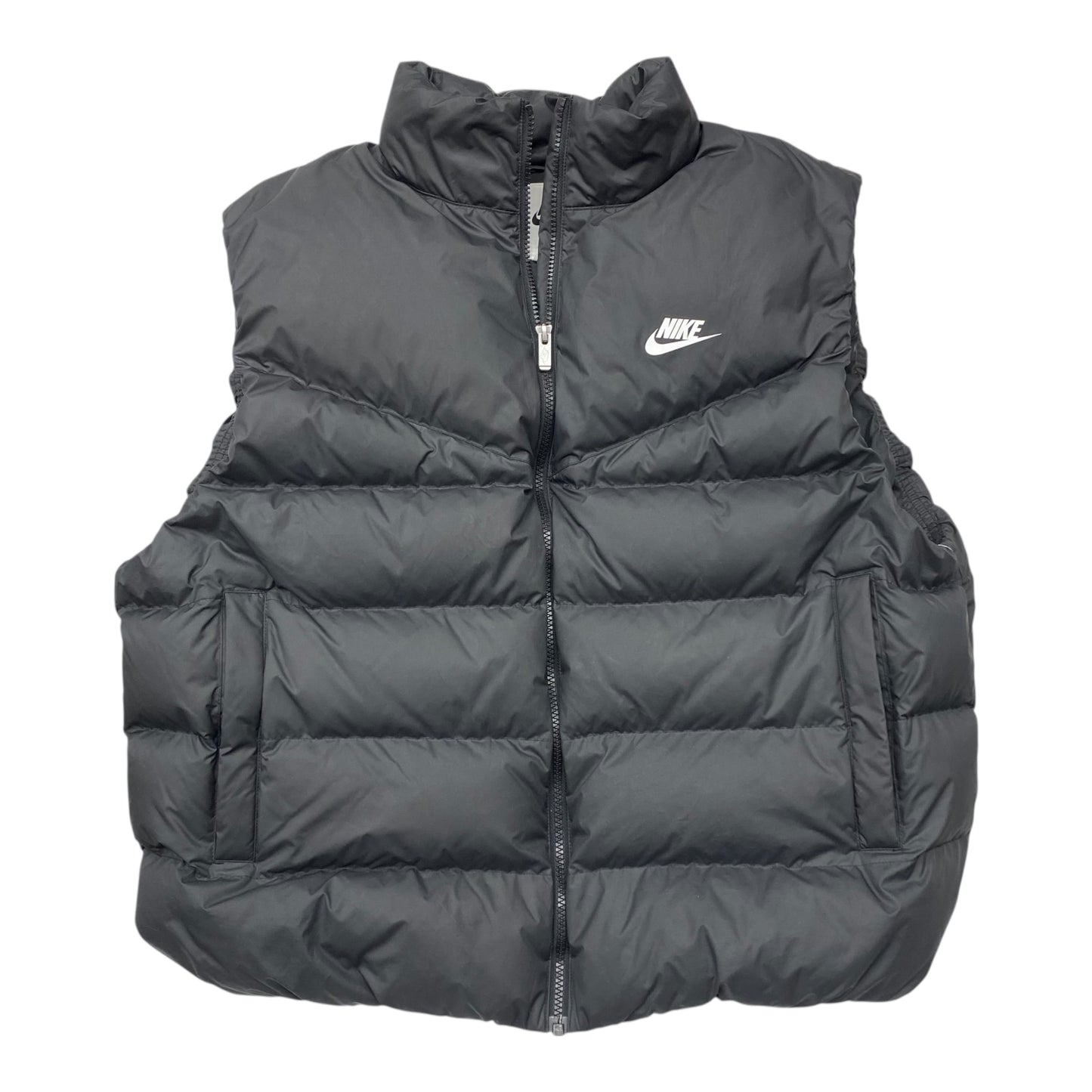 Vest Puffer & Quilted By Nike In Black, Size:Xl