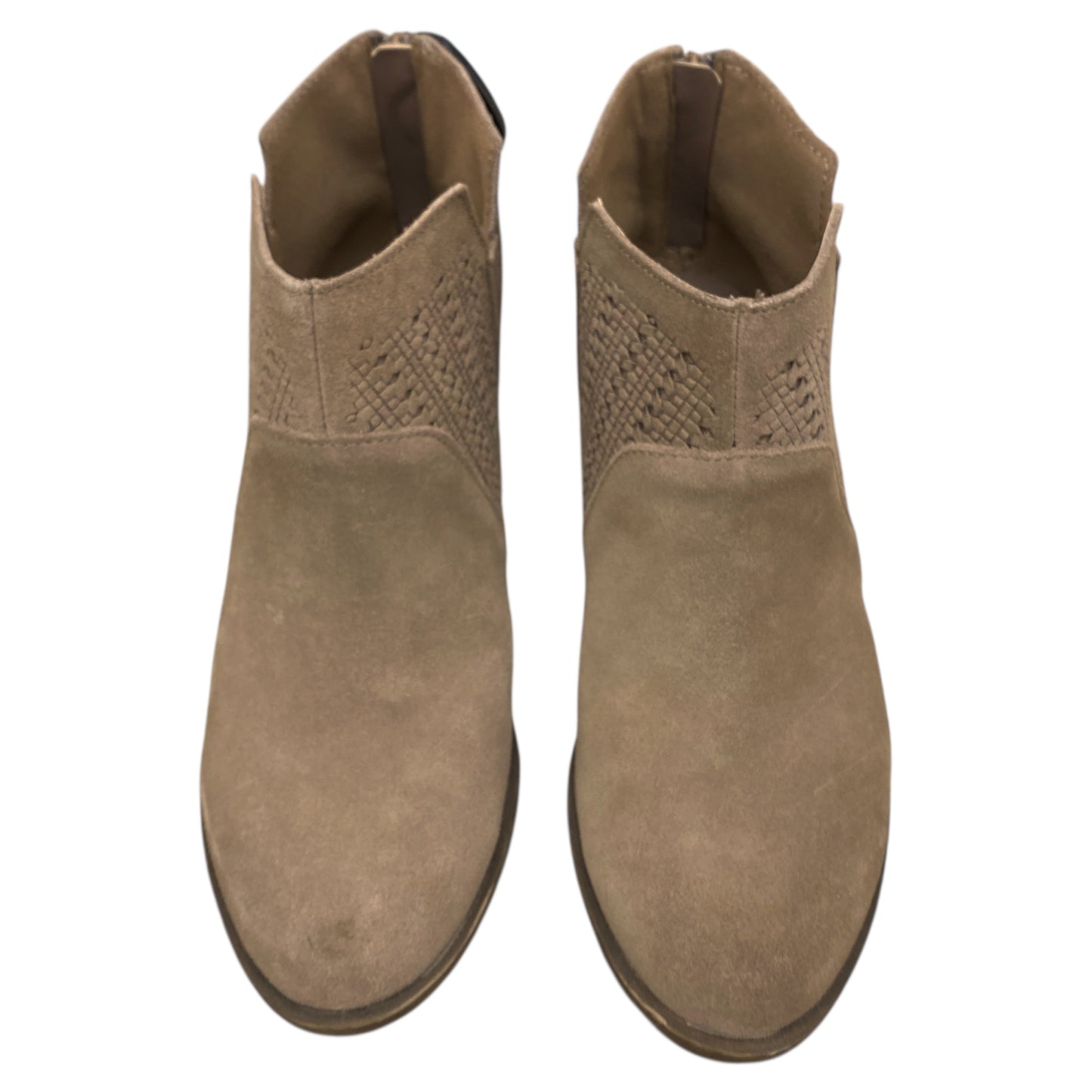 Boots Ankle Heels By Kensie In Brown, Size:8